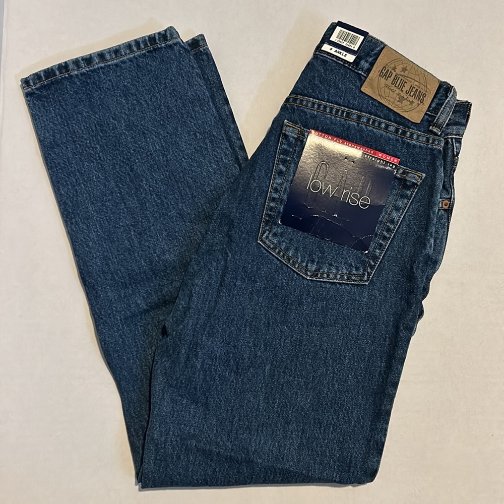 Stonewashed Lowrise Gap Jeans